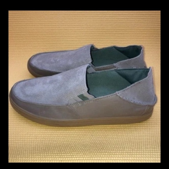 Olukai 10217-1313 Men's Pahono Slip On Suede Leather Shoes  US 12 EUR 45 Tan - Picture 3 of 9